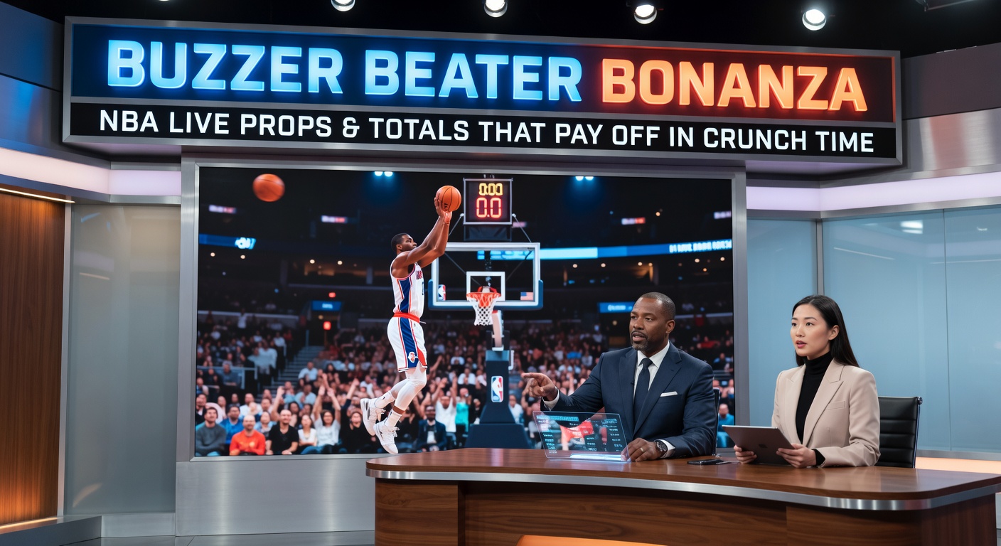 Close-up of NBA players battling for a rebound in the final seconds, scoreboard showing a tight score