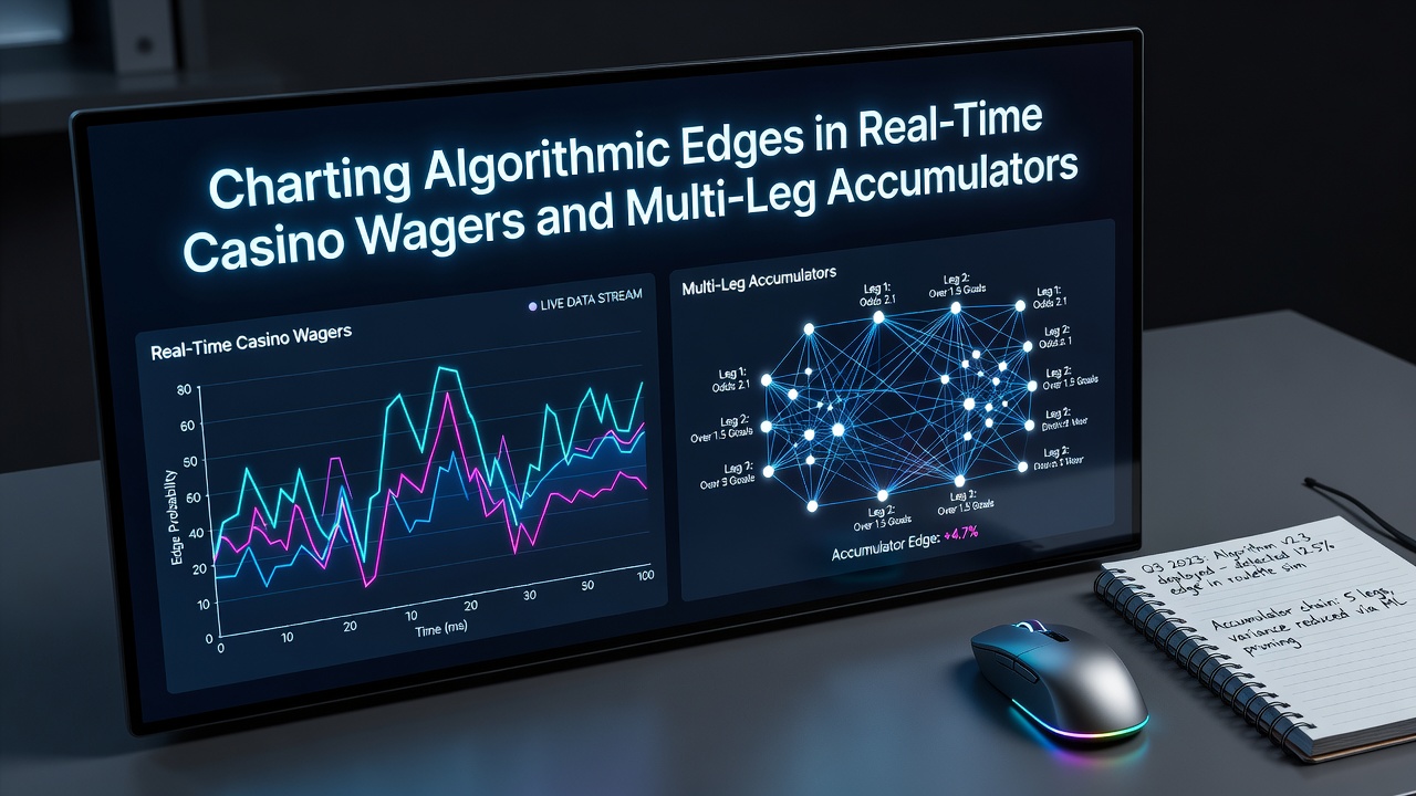 Algorithmic models analyzing live casino wagers and accumulator structures