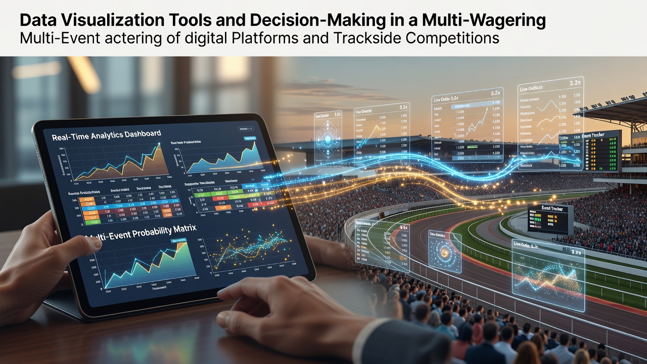 Interactive dashboard displaying multi-event betting odds and performance trends across digital platforms
